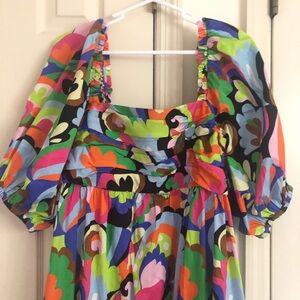 NWT Crosby by Mollie Burch Emerson Dress Paint the Town XL
